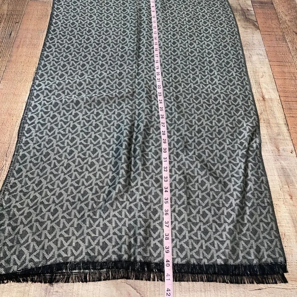 Michael Kors scarf raw hem